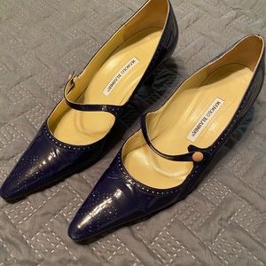 Manolo Blahnik kitten heels